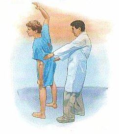 doctor examining patient