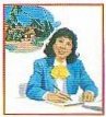 woman smiling